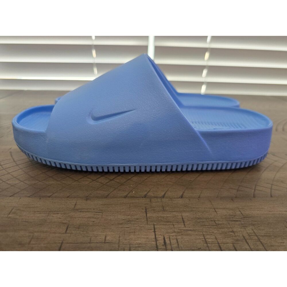 Nike Calm Slide Light Blue Size 9 Mens - Gently Used